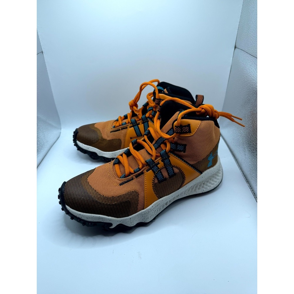 Under Armour Charged Maven Trek Mens 7‎ Sneaker Honey Orange Trail Running Shoes
